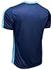 Men's Manchester City Performance Jersey, Licensed Short Sleeve M. City Shirt (AXL) Blue #4