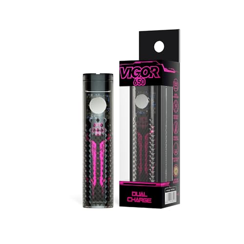Airis Vigor cbddq^oR{ 650mAh/900mAhobe[ ~ߐ݌v 510XbhΉ 11[d|[g CBDbNX CBDLbh y^ xCv{ jR`ȂLbhȂ (pink black)