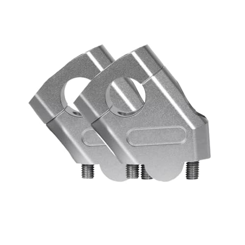 Support de guidon universel 28mm en aluminium argent pour BMW R1200GS