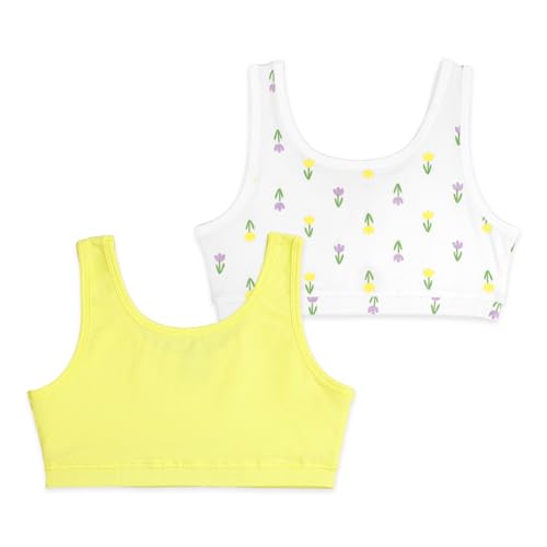 Image of YouGotPlanB Cotton Sports Bra | Ages 8-16 Years | U-Shaped Style | Non-Padded, Double-Layered for Coverage