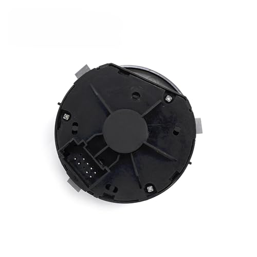 Bouton principal chromé pour feux de brouillard Audi A6 S6 Q7 commande de phare durable - 3