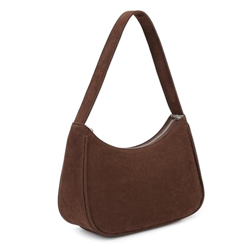 Image of CYHTWSDJ Shoulder Bags for Women, Cute Hobo Tote Handbag Mini Clutch Purse with Zipper Closure