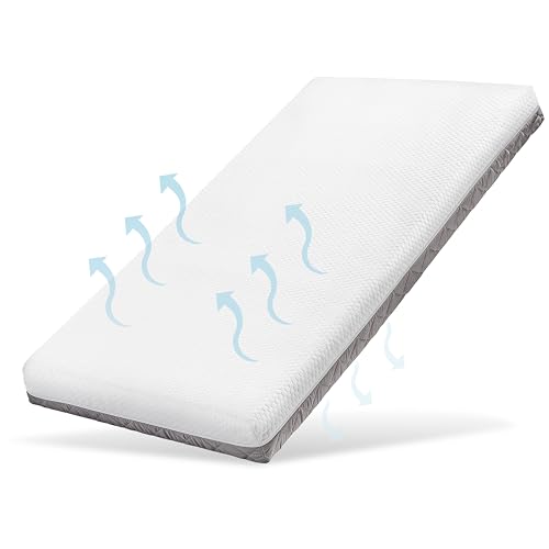 Ehrenkind® Kindermatratze Royal | Baby Matratze 90x190 Standard 100 by Oeko-TEX | Babymatratze 90x190 mit innovativem 3D Mesh und Hygiene Tencel Bezug wasserdicht + luftdurchlässig