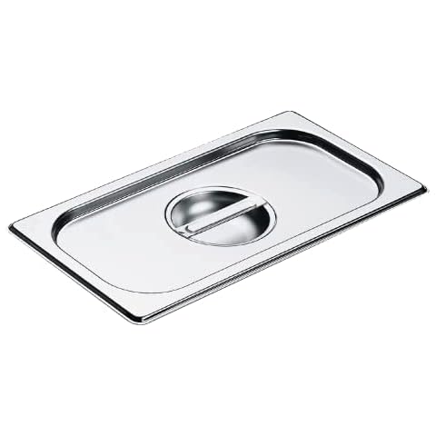 Miele Deckel für alle Dampfgarbehälter / 325x176 mm /edelstahl Cover