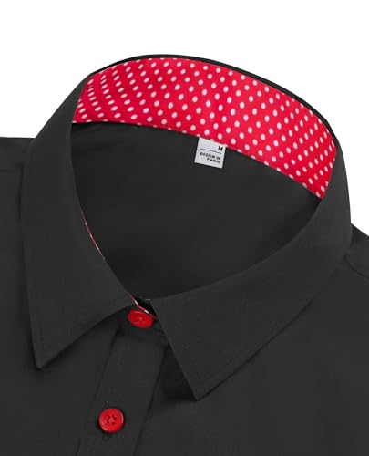 siliteelon Button Down Shirts for Women Dress Shirts Cotton Long Sleeve Shirt for Women Wrinkle Free Stretch Work Blouse3