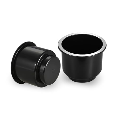 Porte-gobelets de voiture encastrés pour remplacer vos supports de console usés (Lot de 2)