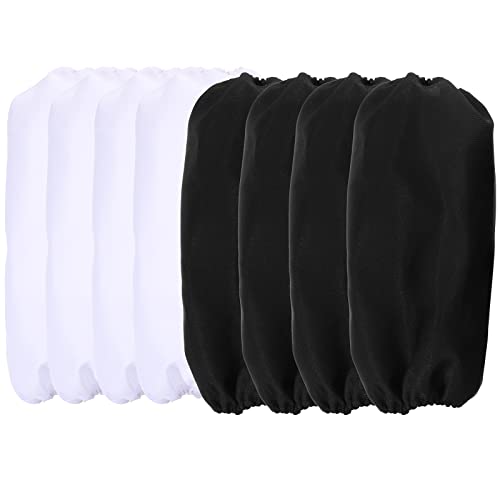 Mangas protectoras impermeables para brazo, manguitos elásticos reutilizables antiaciete