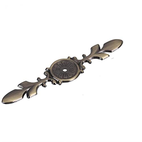 Joyindecor 10 Packs Oil Rubbed Cabinet Hardware Knob Back Plates, 4.7 Inch Length and 0.9 Inch Width, Zinc Alloy Backplates Washers for Drawer Knobs Dresser Pull Handles (Green Bronze)