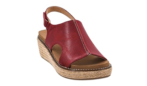 Image of Corkys Footwear Volta Wedge - Chic Elegance Meets All-Year Comfort with a 2-Inch Cork Heel and Marshmallow Insole for Stylish Everyday Wear and All-Day Comfort