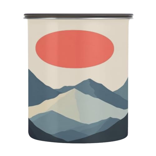 Bote de café hermético de acero inoxidable Blueangle 900 ml