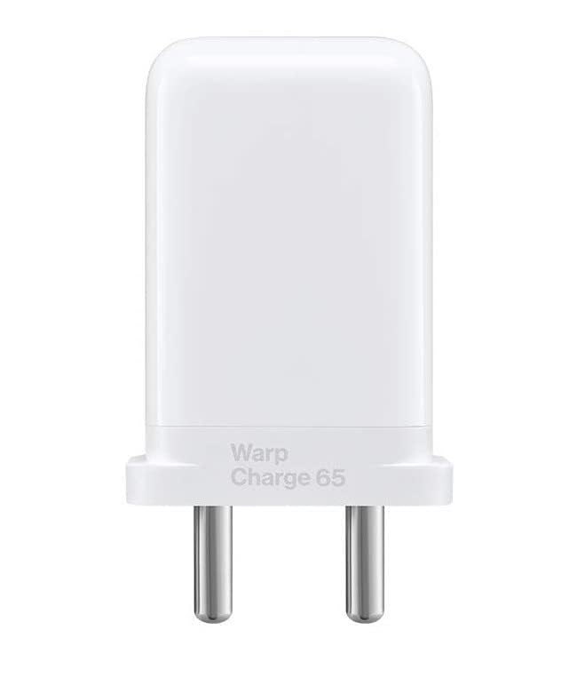 Image of Original 65W Type Ctoc Charger Compatible with Oneplus 12R 12 11R 11 10 Pro 10 /10T /10R /9Rt /9 Pro|Ce 4 /Ce 3 /Ce 2 / Ce 4 Lite, Ce3 Lite /Nord 3 /2 (Cable & Adapter), White
