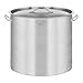 Royal Catering Pentola Per Induzione Pentola Acciaio Inox RCST-12E3 (Acciaio Inox, 12 L, Fondo 3,8 mm)