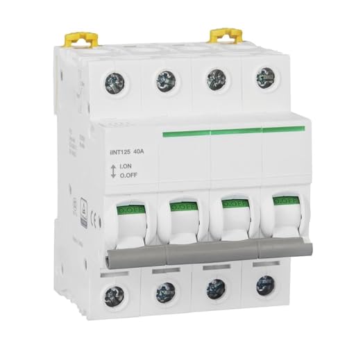 Interrupteur d'isolement IINT125 t&eacute;trapolaire 4P 40A 400VAC r&eacute;f A9S68440