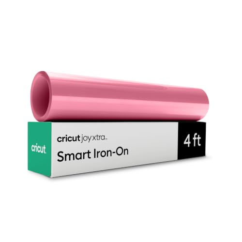 Cricut Smart Iron On for Joy Xtra Machine, Pink (9.5in x 4ft) - image 1
