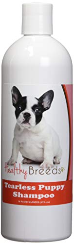 Healthy Breeds Puppy Shampoo & Conditioner Tear Free for French Bulldog - OVER 100 BREEDS - Nourishes & Moisturizes for Growth - Safe with Flea and Tick Topicals - 16 oz Healthy Breeds Puppy Shampoo & Conditioner Tear Free for French Bulldog - OVER 100 BREEDS - Nourishes & Moisturizes for Growth - Safe with Flea and Tick Topicals - 16 oz