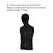 Zxpjkyu Wetsuit Hooded Vest Top Versatile Gift 3mm Diving Vest for Surfing Canoeing, XL