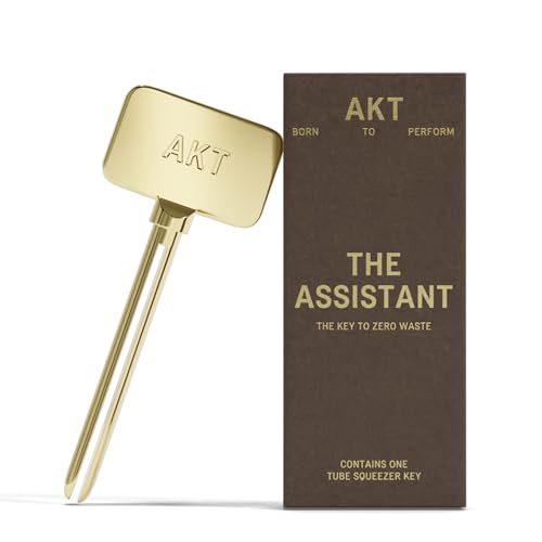 akt the assistant metal tube squeezer plastic free tube roller squeezer tube wringer amp tube key for aluminum tubes toothpaste roller and bathroom accessory