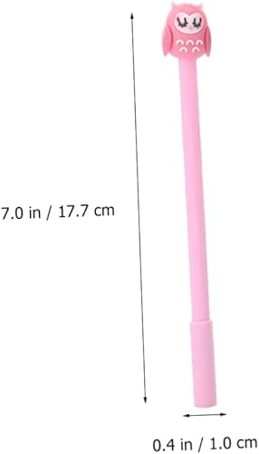 Miniatura 2 de EXCEART 12 Pcs Cartoon Owl Pen Come Pen Gel Pens Office School Stationery Gel Ink Pens Markers Pen Silicone Pens Marker Pens Writing Pens Owl Gel