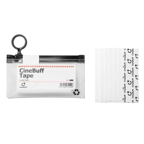 Saramonic CineBuff Lavaliers Tape Double-Sided Clear Tape Strips for Concealing Lavaliers & Cables (30-Pack) image 4