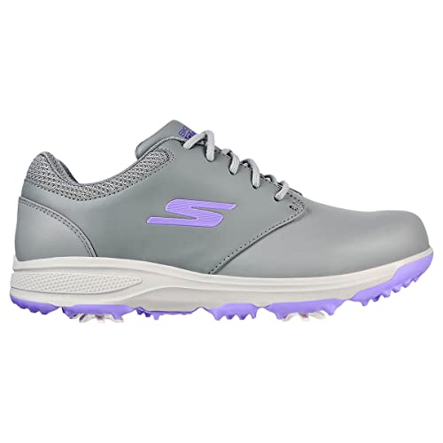 Skechers Skechers New Womens Go Golf Jasmine Golf Shoes Gray/Purple Sz 8 M