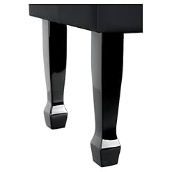Classic Cantabile Banc de piano modèle W noir brillant - Les Beatles, Paul McCartney, John Lennon, RIngo Starr, George Harrison Classic Cantabile Banc de piano modèle W noir brillant – Image 7