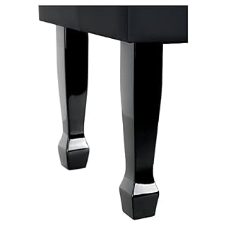 Classic Cantabile Banc de piano modèle W noir brillant - Les Beatles, Paul McCartney, John Lennon, RIngo Starr, George Harrison Classic Cantabile Banc de piano modèle W noir brillant – Image 7