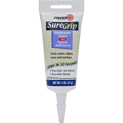 Adhesivo para uniones y reparaciones de papel tapiz 2 oz miniatura 1