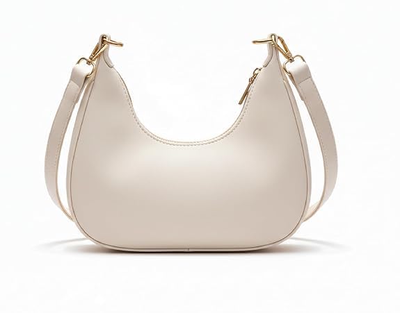 Image of Sky Magic Stylish Bag Women's Hobo Shoulder Bag with Bow Detail, Faux Leather Crossbody Handbag for Women