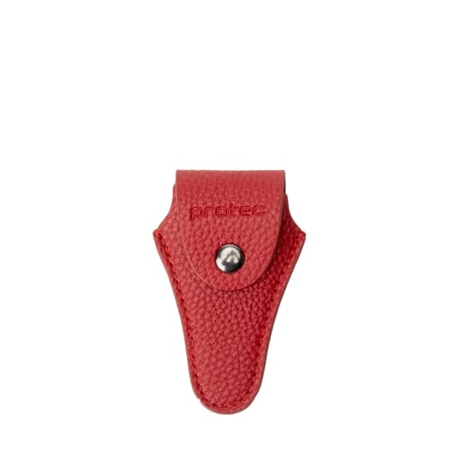 Protec French Horn Leatherette Mouthpiece Pocket Pouch, Red, Model A130RX