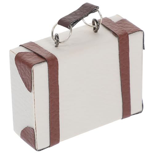 Valise miniature maison de poupée 1/12 accessoire décoration rétro mini