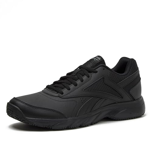 Reebok Work N Cushion 4.0 Non Slip Work Shoes for Men, Black or White Safety Sneakers, Black/Cold Grey5/Black, 9 Medium