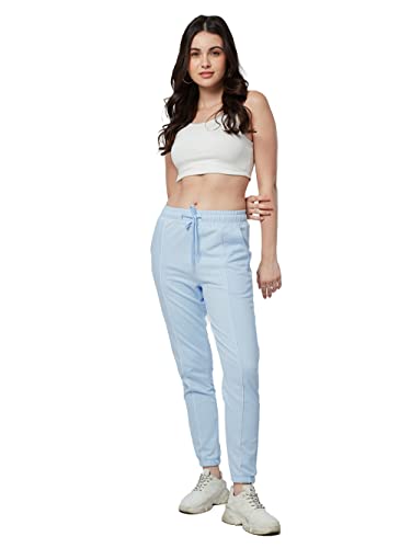 Image of The Souled Store Solid Women's and Girls Cotton Blend Joggers