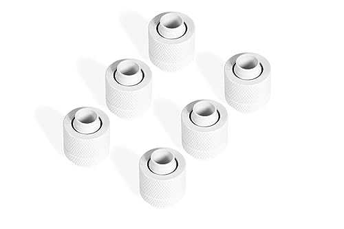 Anschraubtülle G1/4 Alphacool Eiszapfen raccord 13/10mm anti fuite blanc pour PC
