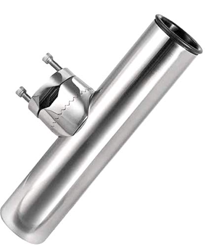 PIMAR Portacanne con Morsetto in Acciaio Inox