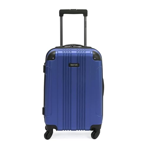 Kenneth Cole REACTION Out of Bounds Lightweight Hardshell 4-Wheel Spinner Luggage, Cobalt Blue, 20-Inch Carry On