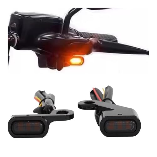 Lampe indicateur moto LED avant anti vibration pour Softail 2000 - 3
