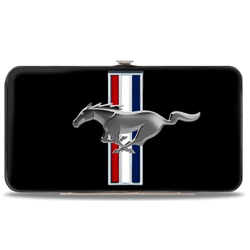 Buckle-Down Women's Buckle-Down Hinge Wallet - Mustang, 7' x 4'