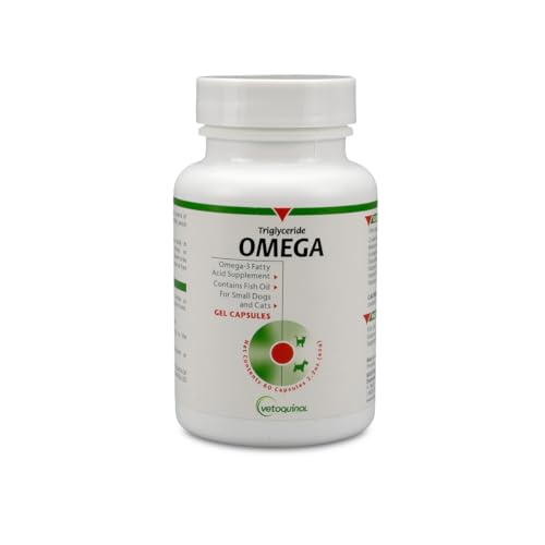 Vetoquinol Triglyceride Omega - Fish Oil for...