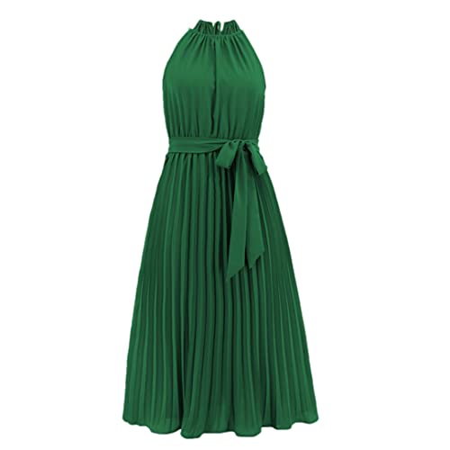 Robe d'été sans manches fluide pour sublimer la silhouette sans effort