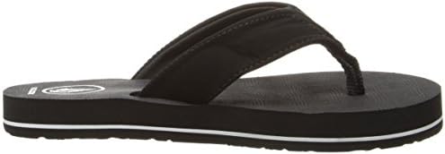 Volcom Big Kids Unisex Victor Flip Flop Sandal Black 1 Big Kid | Image 5
