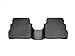WeatherTech Custom Fit FloorLiners for Hyundai Elantra - 2nd Row (449252), Black