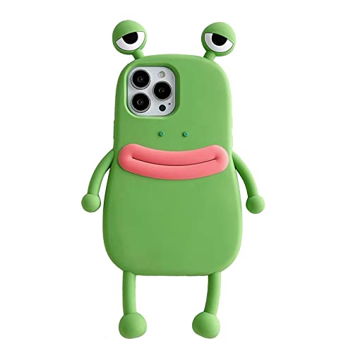Coque iPhone 14 Pro Max grenouille 3D Yatchen cadeau idéal filles