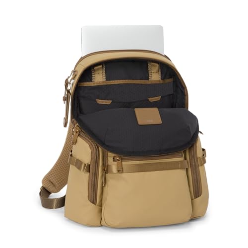 Image of TUMI - Alpha Bravo Navigation Backpack - Everyday Travel and Commute Bag - Fits Up to 15 inch Laptop - 16.0 inch X 14.0 inch X 7.3 inch - Khaki