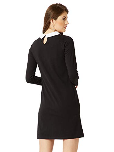 Image of Miss Chase Women's Cotton Collared Shift Dress