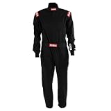 RaceQuip® 130903RQP Chevron-1 Driving Suit - SFI 3.2A/1 - Black - Medium