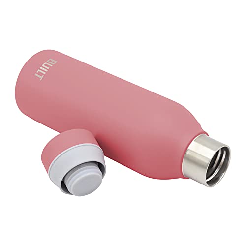 Image of BUILT Cascade Water Bottle, 18 ounces, Pink