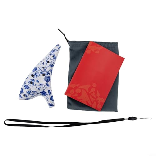 Ocarina musicale a 12 fori con pacchetto completo, tono di