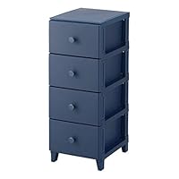 Amazon｜サンカ 収納 チェスト 4段 ライトグレー 色 (幅34×奥行44.5×高