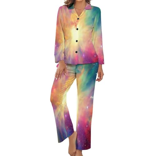 Ensembles de vêtements d'intérieur pyjama à manches longues pour nuit et voyage
