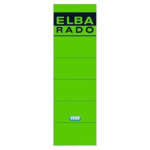 Elba Rado - Bolsa de 10 etiquetas verdes autoadhesivas Cover